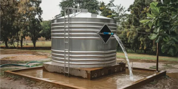Bacterial infections from tank storage